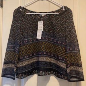 Patrons of Peace blouse with beautiful back detail.